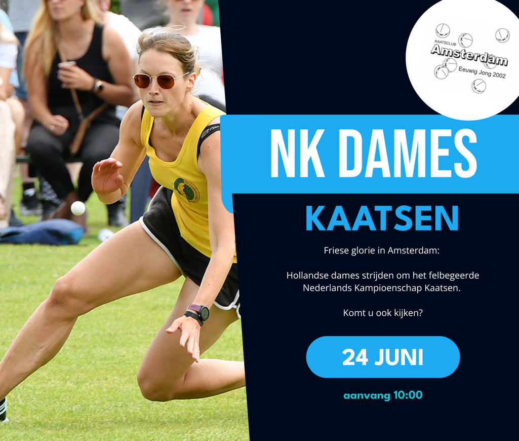 NK Dames 24 juni te Amsterdam